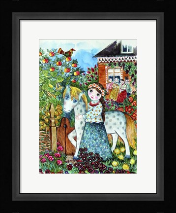 Framed Russian Summer Print