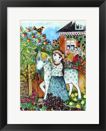 Framed Russian Summer Print