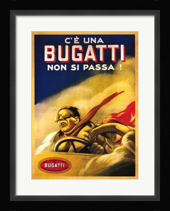 Framed Bugatti 1922 Print