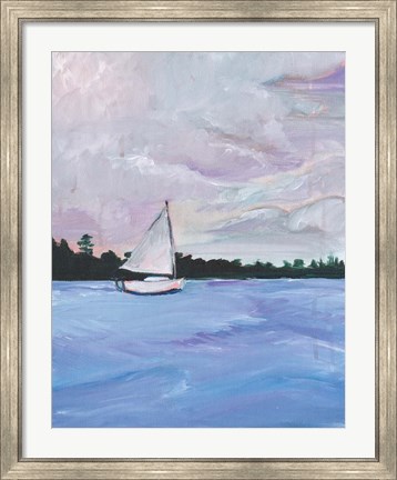 Framed Sailboat Print