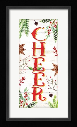 Framed Cheer Print