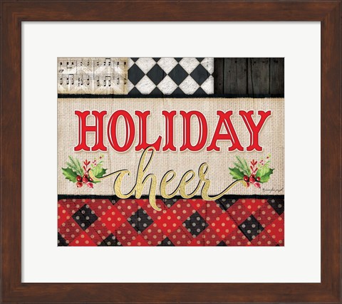 Framed Holiday Cheer Print