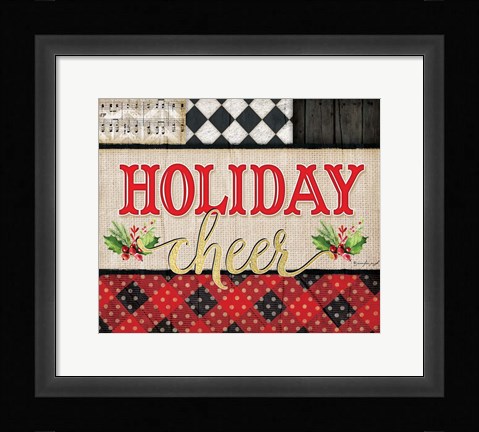 Framed Holiday Cheer Print