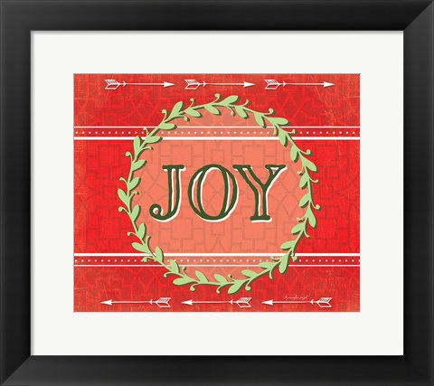 Framed Joy - Black Print