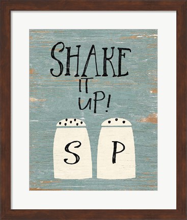 Framed Shake It Up Print
