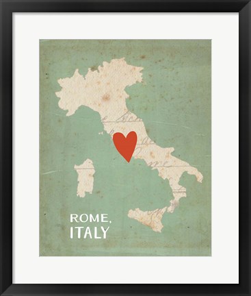 Framed Rome Print