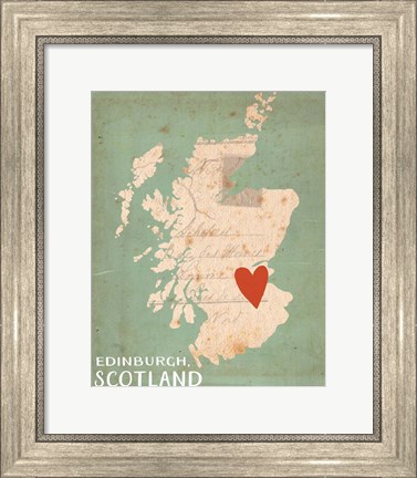 Framed Scotland Print