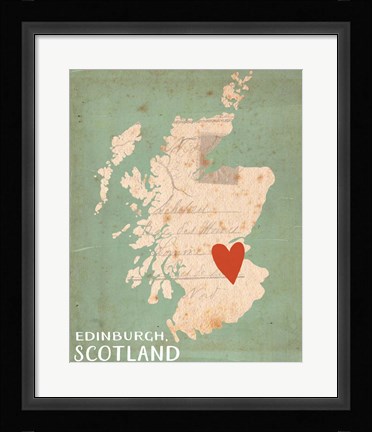 Framed Scotland Print