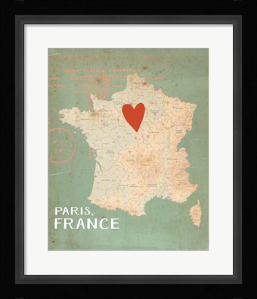 Framed Paris Print