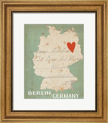 Framed Berlin Print