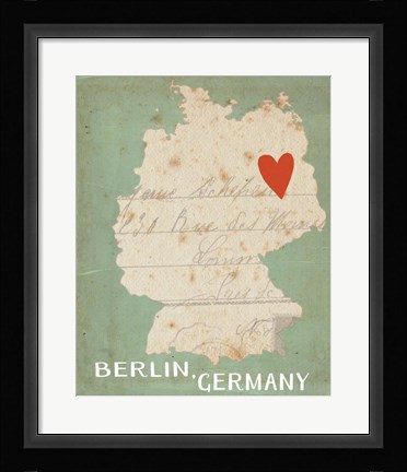 Framed Berlin Print