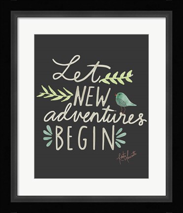 Framed New Adventures Print