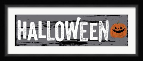 Framed Halloween Print