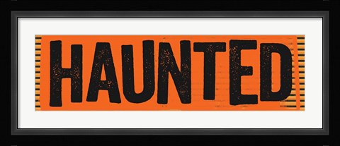 Framed Haunted Print