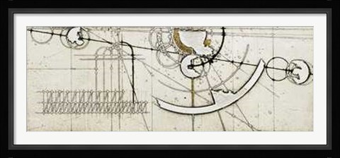 Framed Spazio e Tempo Print