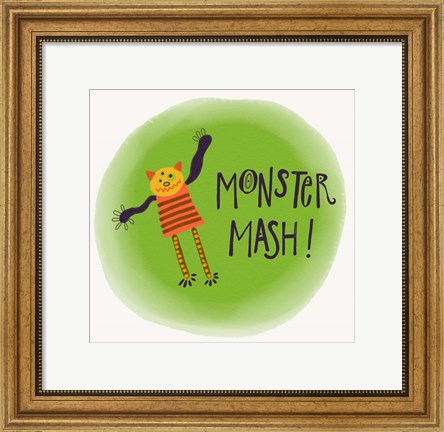 Framed Monster Mash Print