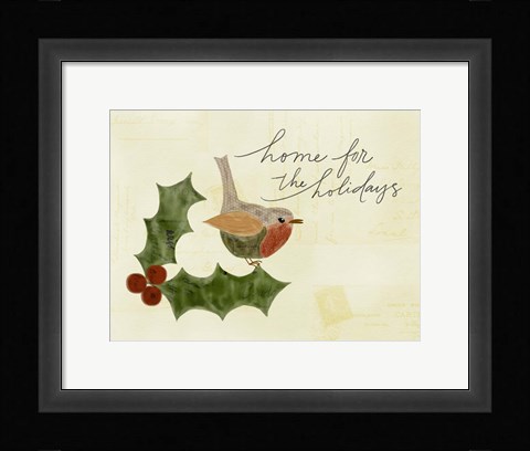 Framed Home for the Holidays Print