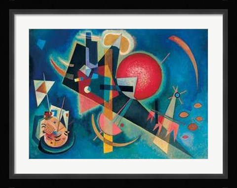 Framed Im Blau Print