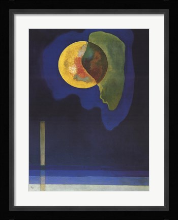 Framed Cercle Jaune, c.1926 Print