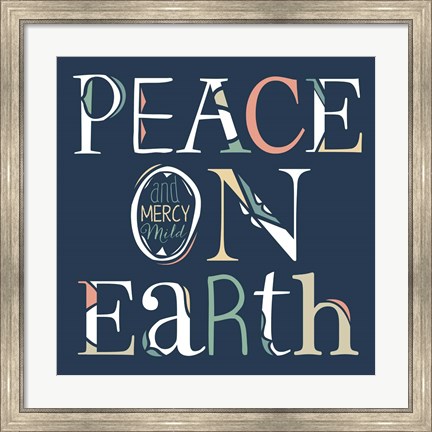 Framed Peace on Earth Print