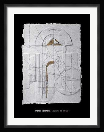 Framed Porta del Tempo I Print