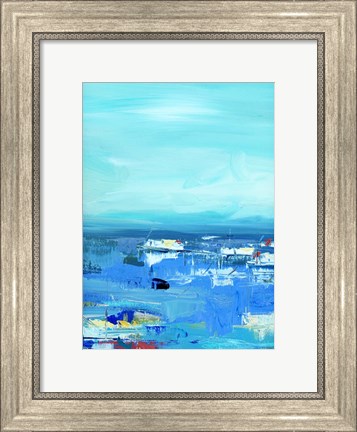 Framed Morning on the Water Print