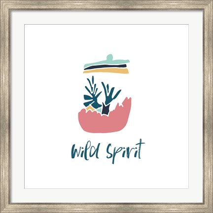 Framed Southwestern Wild Print