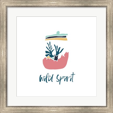 Framed Southwestern Wild Print