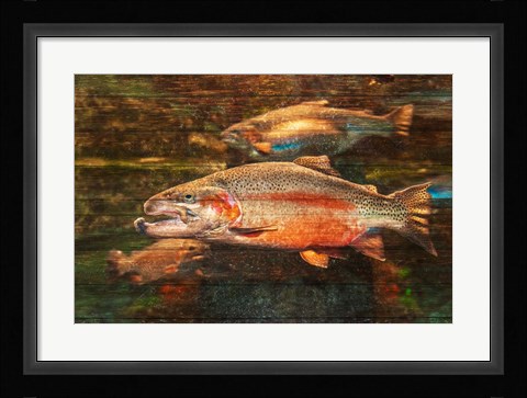 Framed Good Day to Be a Salmon Print