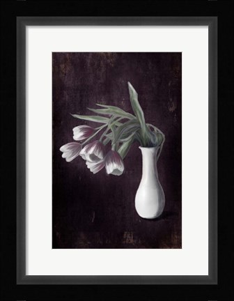 Framed Droopy Tulips Print
