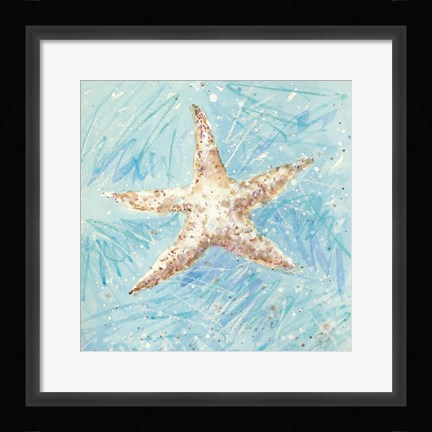 Framed La Mer A Print