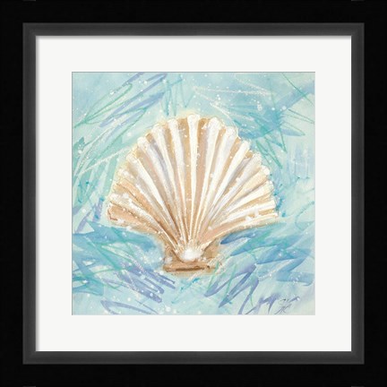 Framed La Mer D Print