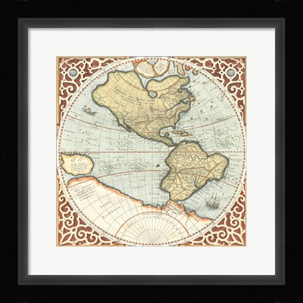 Framed Terra Major Petites A Print