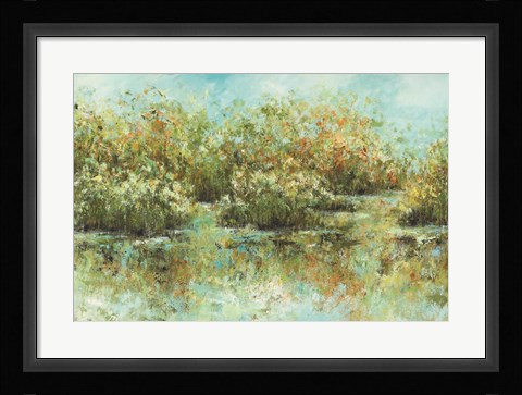 Framed Hamden Pond Print