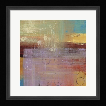 Framed Kalahari Square II Print