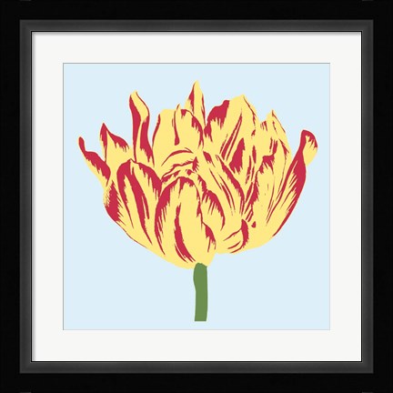Framed Soho Tulip II Print