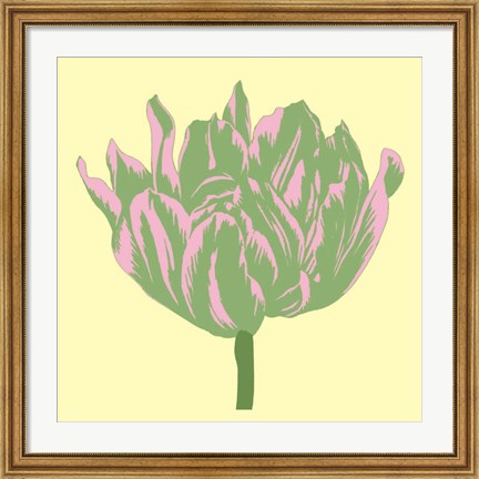 Framed Soho Tulip IV Print