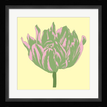 Framed Soho Tulip IV Print