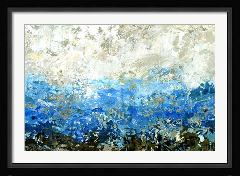 Framed Indigo Equation Print