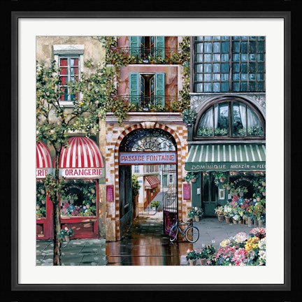 Framed Via Belissima Print