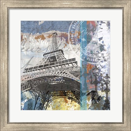 Framed Paris Eiffel Print