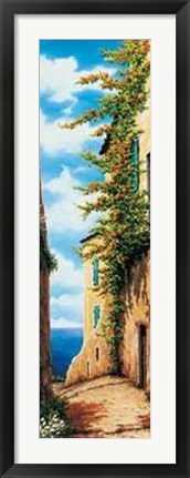 Framed Verso il Mare Print