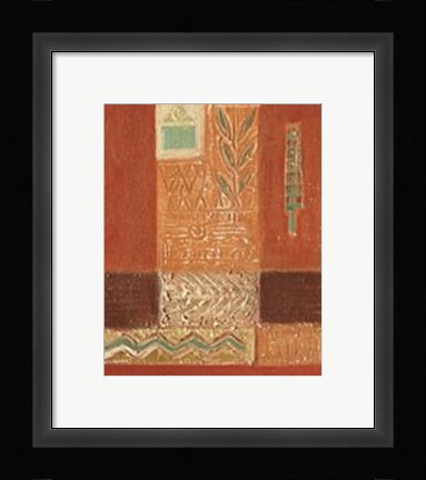 Framed Itinerari Di Luce II Print