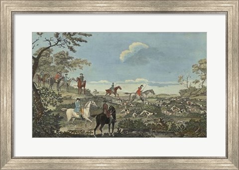 Framed Thrill of the Chase III Print