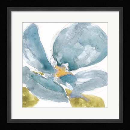 Framed Flower Splash II Print