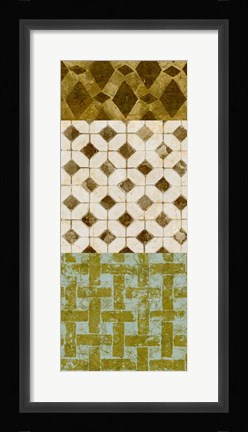 Framed Tiled Up IV Print