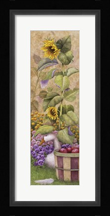 Framed Garden March I Print