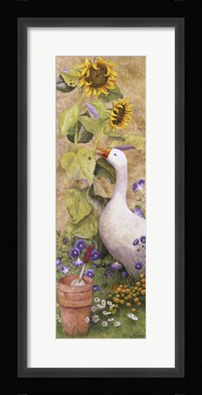 Framed Garden March II Print