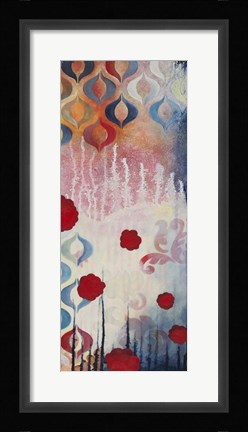 Framed Flourish I Print