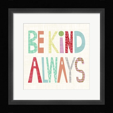 Framed Kid Play I Print